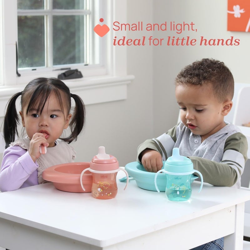 Chicco Metal Cutlery 18m+, Pink - Image 4